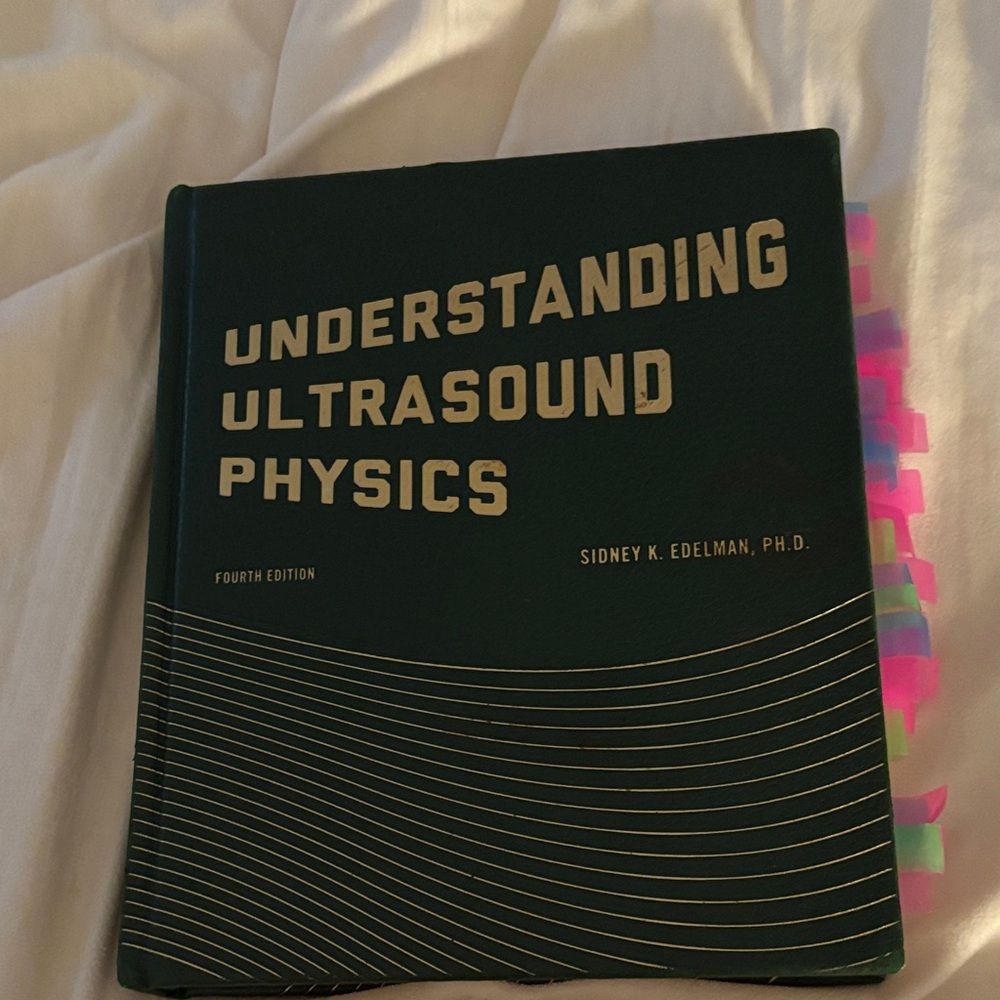 Understanding Ultrasound Physics Book